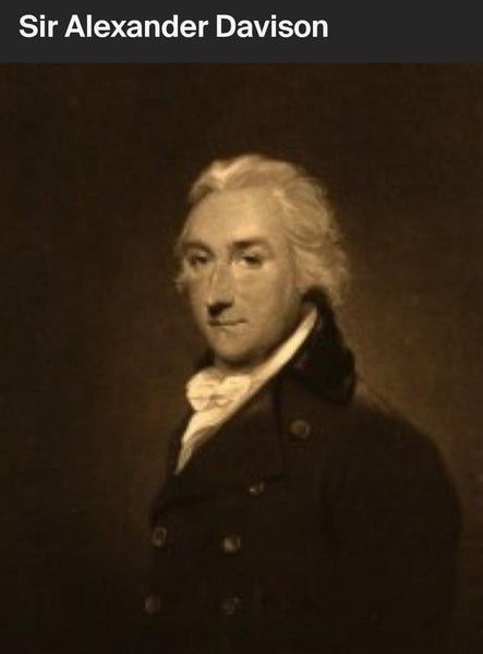 Sir, I say, Sir Alexander Davison!