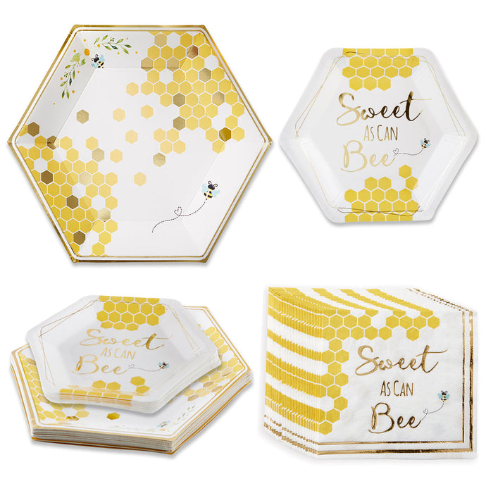 Sweet as Can Bee 62 piece Tableware Set