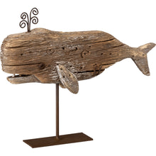 Load image into Gallery viewer, Whale Medium Sitter Wood