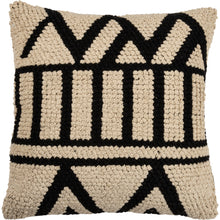 Load image into Gallery viewer, Cream Geometric Pillow