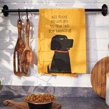 Load image into Gallery viewer, All Food To The Lab For Testing Kitchen Towel