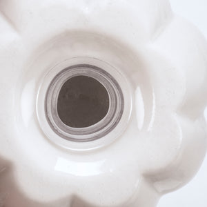 White Pumpkin Ceramic Salt and Pepper Set