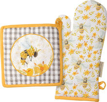 Load image into Gallery viewer, Floral Bees Kitchen Set