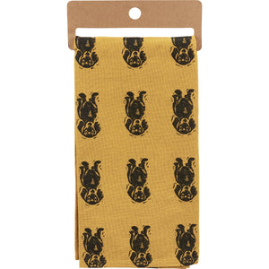 Love And A Dachshund Kitchen Towel
