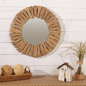 Rustic Beach Mirror