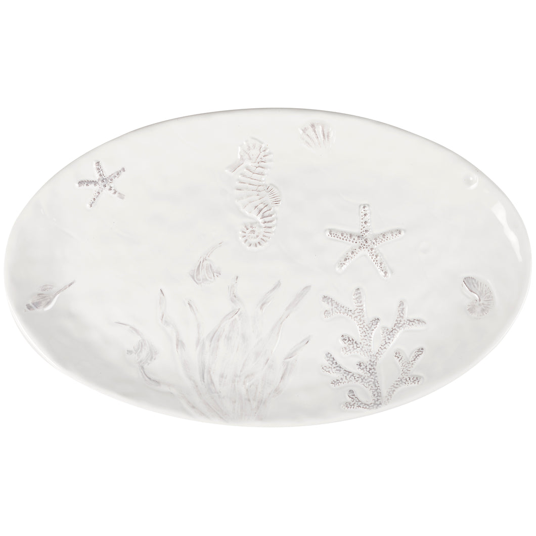 Embossed Beach Platter