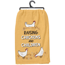 Load image into Gallery viewer, Raising Chickens Kitchen Towel