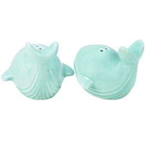 Whales Salt And Pepper Shakers