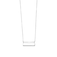 Load image into Gallery viewer, Engravable Bar Nameplate Necklace