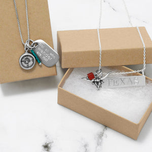 Engravable Bar Nameplate Necklace