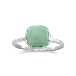 Stabilized Turquoise Stackable Ring