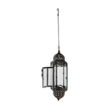 Load image into Gallery viewer, Victorian Metal Lantern Candle Holder