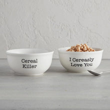Load image into Gallery viewer, Cereasly Love You Ceramic Bowl