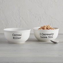 Load image into Gallery viewer, Ceramic Cereal Killer Bowl