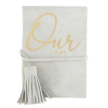 Load image into Gallery viewer, Our Suede Vow Book