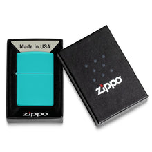 Load image into Gallery viewer, Zippo Flat Turquoise Lighter