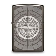 Load image into Gallery viewer, Zippo Black Ice Compass Lighter