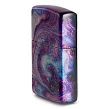 Load image into Gallery viewer, Zippo Tumble Chrome Universe Astro Fusion Design Lighter