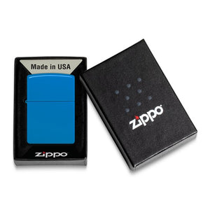 Zippo Classic Sky Blue Matte Lighter