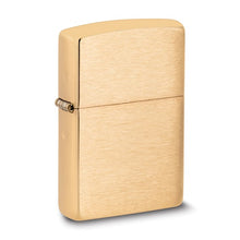 Load image into Gallery viewer, Zippo Armor Brushed Brass Lighter