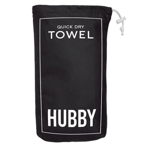 Quick Dry Oversized Beach Towel Hubby