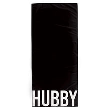 Load image into Gallery viewer, Quick Dry Oversized Beach Towel Hubby