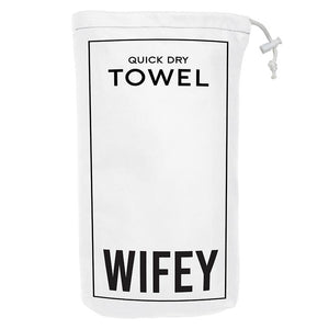 Quick Dry Oversized Beach Towel Wifey