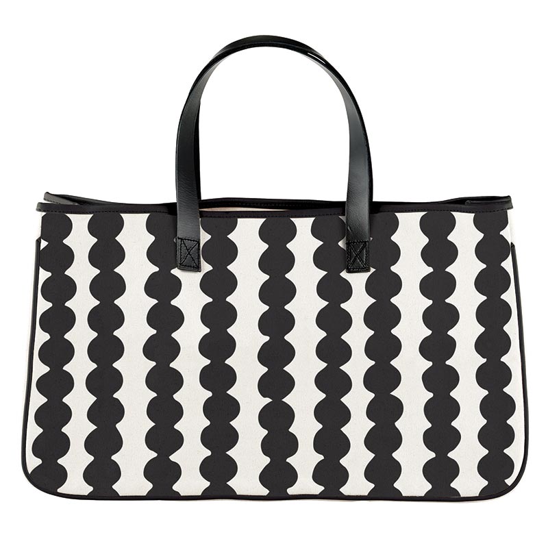 Canvas Pattern Tote Dots