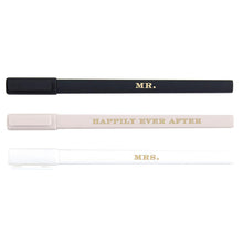 Load image into Gallery viewer, Boxed Pen Set Mr Mrs Ever After