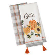 Load image into Gallery viewer, Gather Fall Squash Dishtowel Set