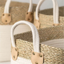 Load image into Gallery viewer, Woven Straw Basket Set