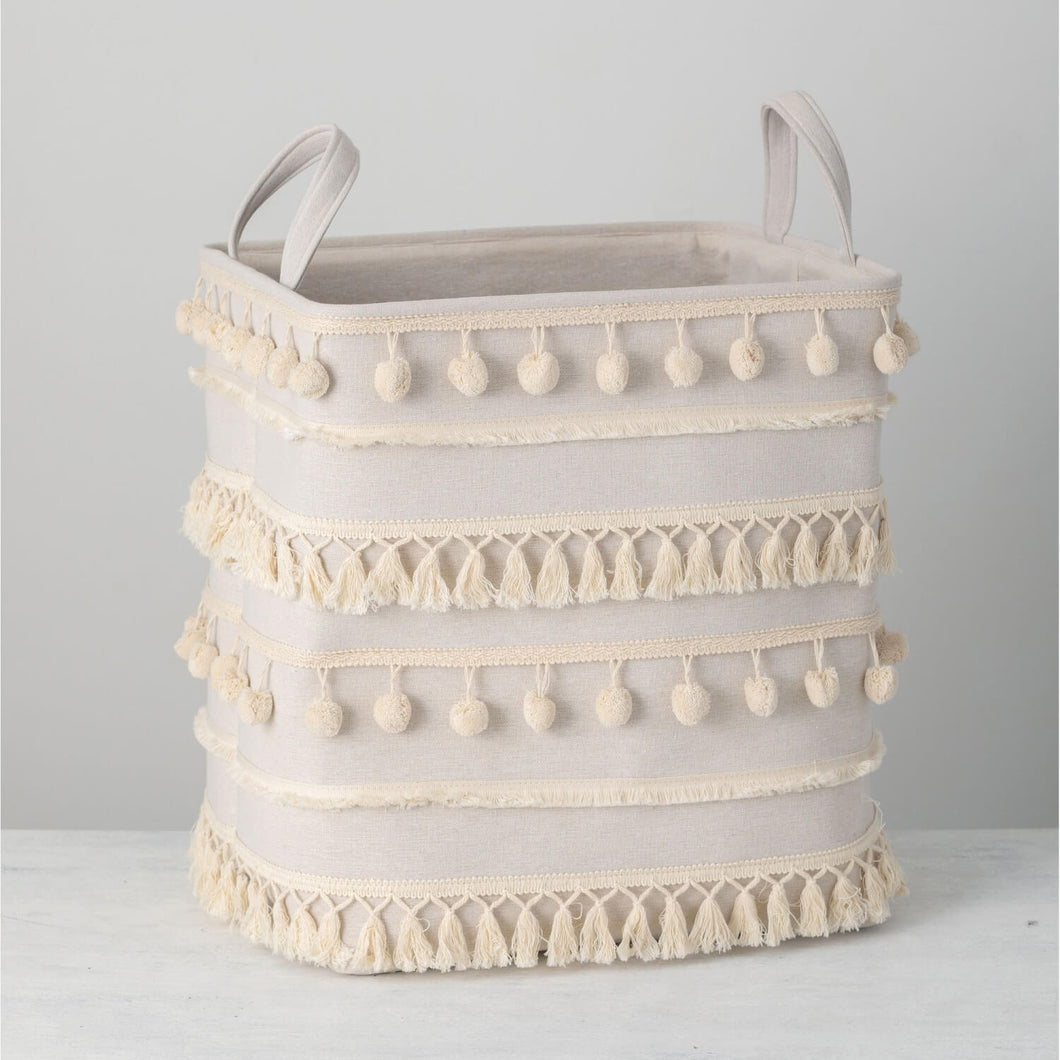 Pom Pom Basket