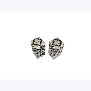 Moroccan Tile Ceramic Salt and Pepper Set