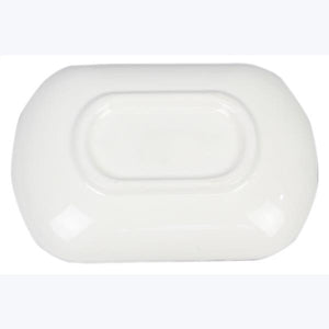 Ceramic White Honey Bee Soap Dish