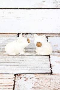 Ceramic Pig Salt and Pepper Shaker Set