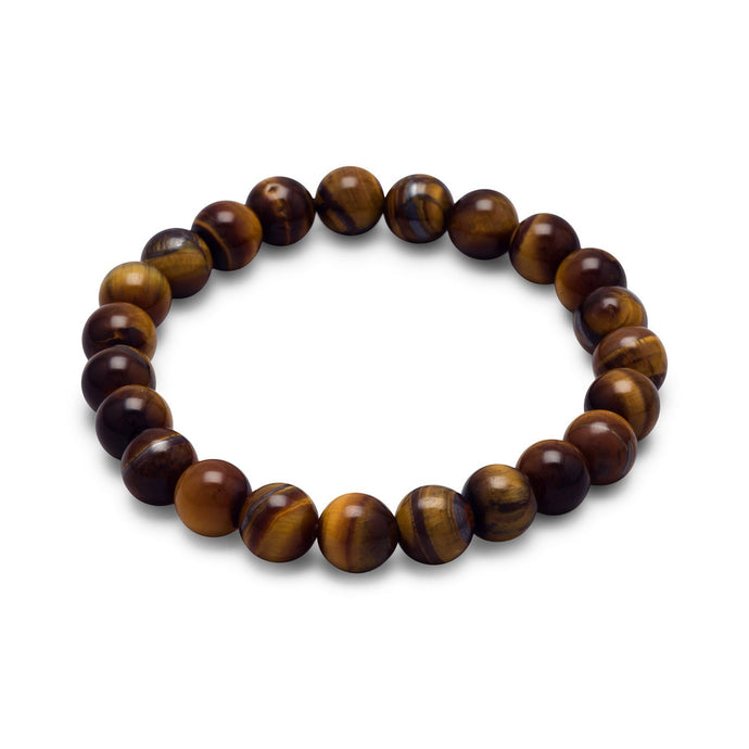 Tiger's Eye Bead Stretch Bracelet - SoMag2