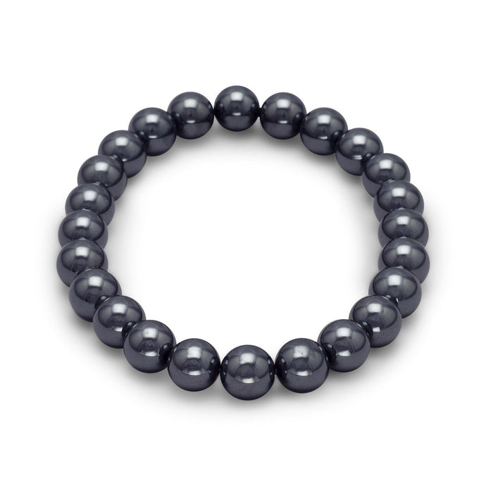 Hematite Bead Stretch Bracelet - SoMag2