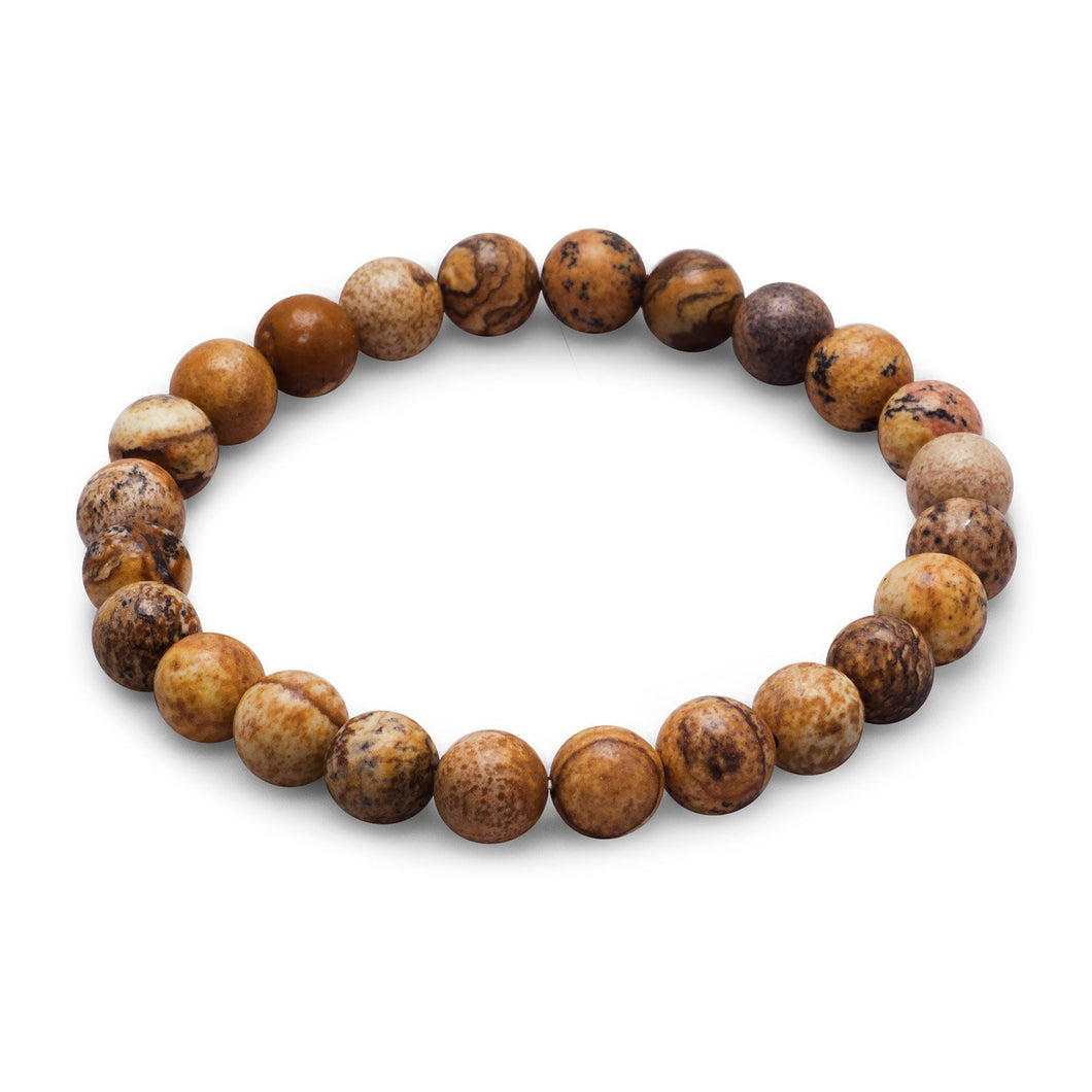 Picture Jasper Stretch Bracelet - SoMag2