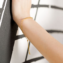 Load image into Gallery viewer, Gold Plated Bar Friendship Bolo Bracelet - SoMag2