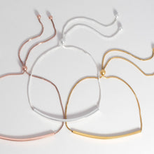 Load image into Gallery viewer, Gold Plated Bar Friendship Bolo Bracelet - SoMag2