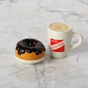 Coffee and Doughnuts Salt & Pepper Shaker Set - SoMag2