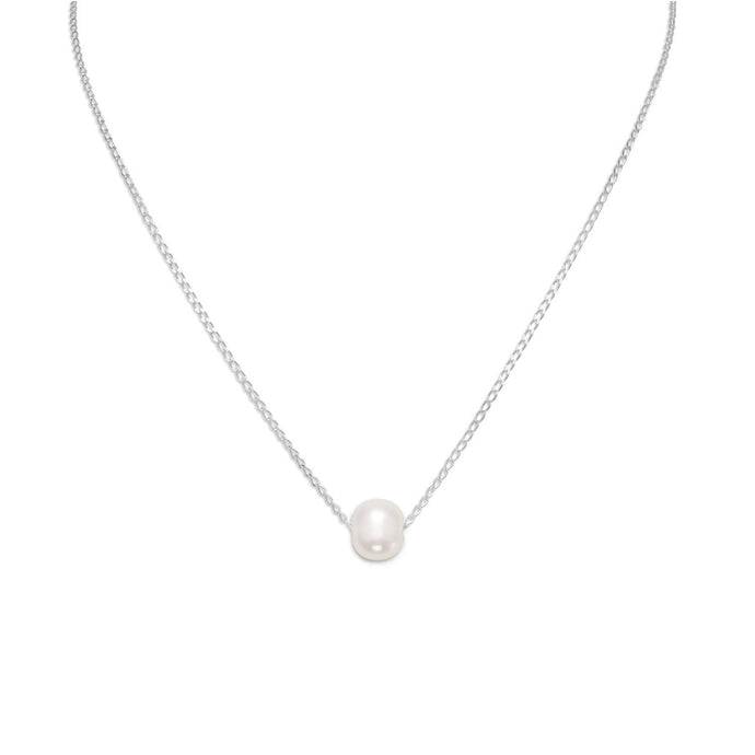 Floating Cultured Freshwater Pearl Necklace - SoMag2