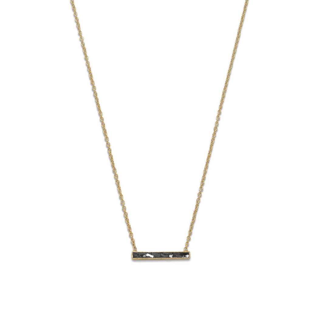 Gold Plated Diamond Chip Necklace - SoMag2