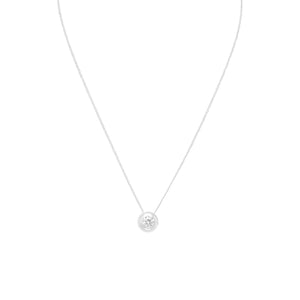 Necklace with Bezel Set CZ - SoMag2