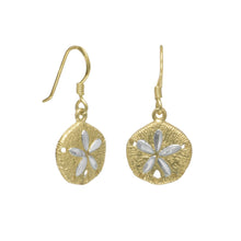 Load image into Gallery viewer, Sand Dollar French Wire Earrings - SoMag2