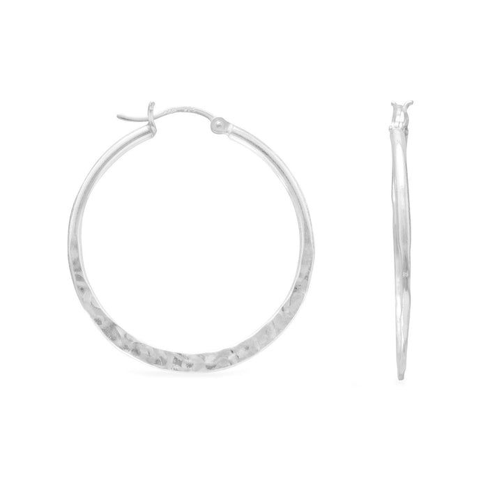 Hammered Click Hoops - SoMag2