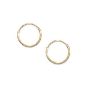 Gold Filled Hoops - SoMag2