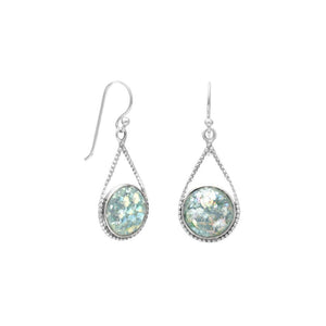 Roman Glass Drop Earrings - SoMag2