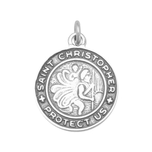 Round Saint Christopher Medal - SoMag2