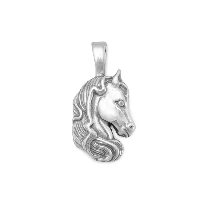 Oxidized Horse Pendant - SoMag2